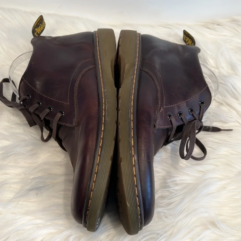 Dr. Marten Brown Leather Sussex Men’s Boots Size 12